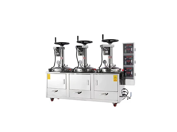 三连体电动挤压抽出机